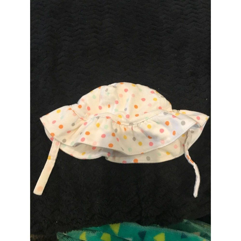 Gymboree Sun Hat 6-12 Month Polka Dot